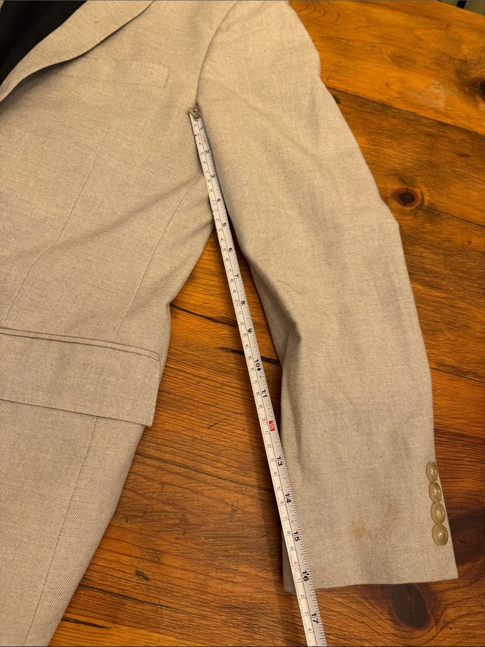 J. Crew Men’s Tessuti Carpini Ludlow light gray  Two-Piece Suit
